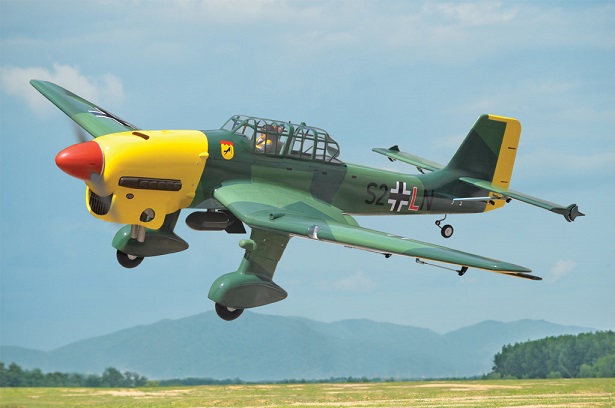 Blackhorse JUNKERS JU87- B2 STUKA  60cc Gas